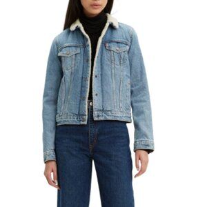 Levi's Womens Small Our Original Sherpa Trucker Jacket